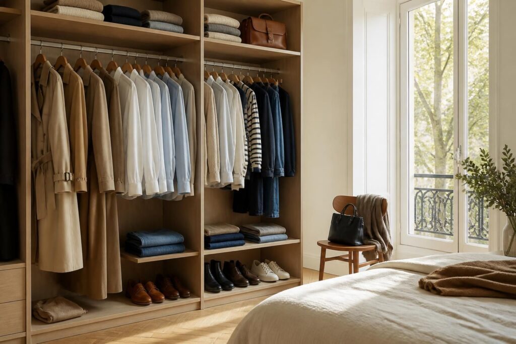 Garde-robe essentielle : construire un vestiaire intemporel qui traverse les saisons