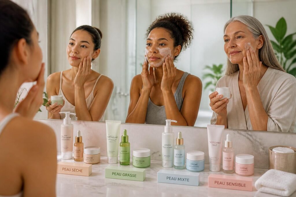Routine soins visage : le guide pour une peau saine selon son type de peau