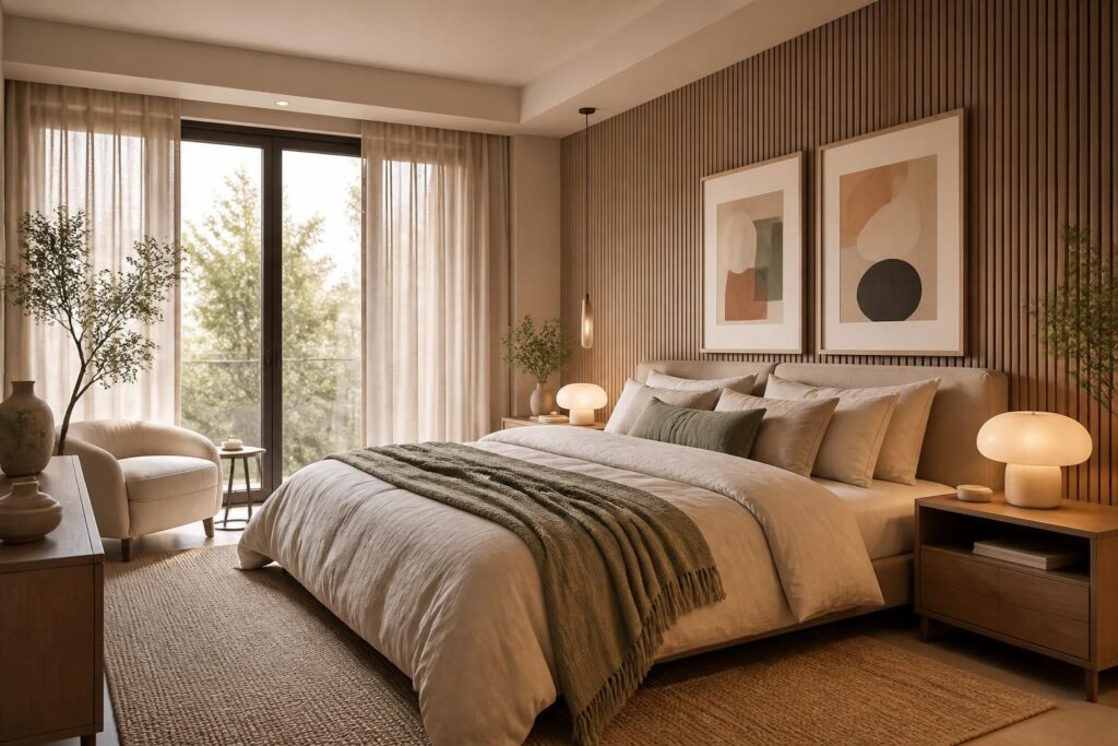 découvrez les tendances déco chambre adulte 2026 pour un intérieur moderne et cosy, alliant style contemporain et confort chaleureux.