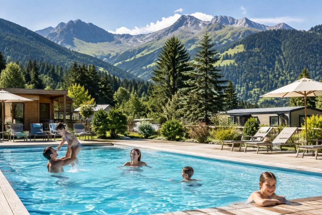 Camping Morzine avec piscine : séjours en montagne pour toute la famille