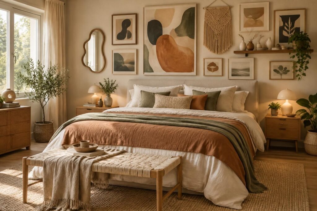 Déco murale chambre adulte : tendances et idées pour personnaliser votre espace