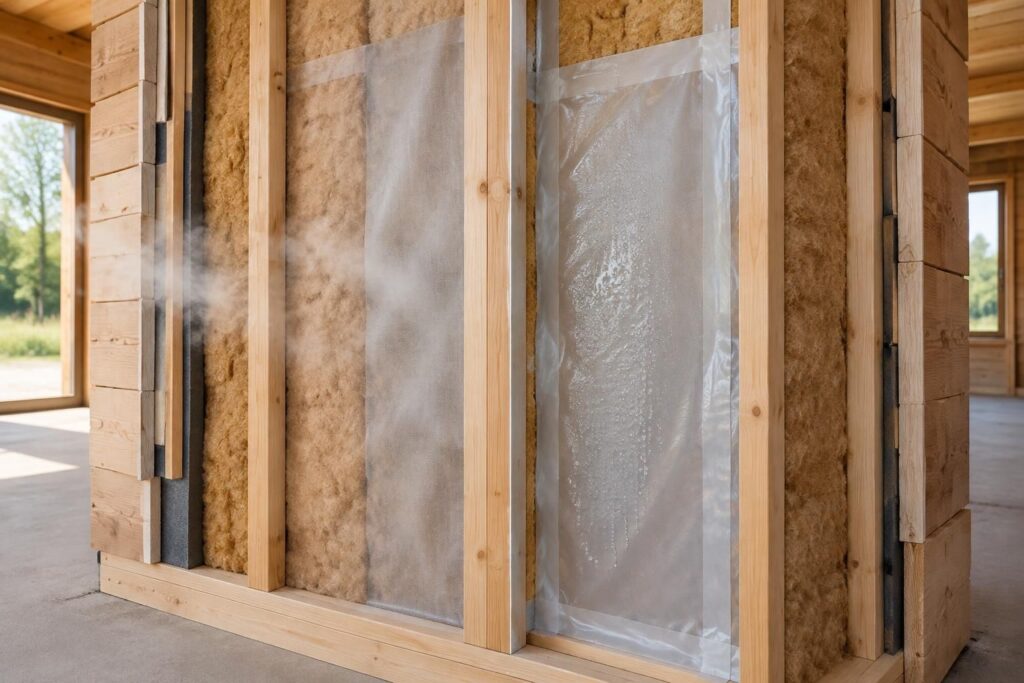 Frein vapeur ou pare vapeur : choisir la meilleure option pour l’isolation bois