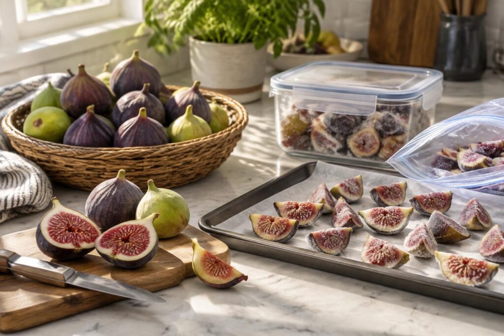 Recette pour figues fraîches : conseils pour conserver et congeler au mieux